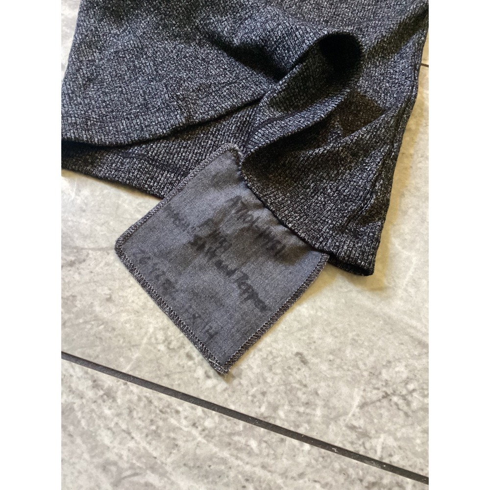 Agolde Ribbed Tank Top Small Grey Salt and Pepper Racerback Sample - Picture 5 of 7